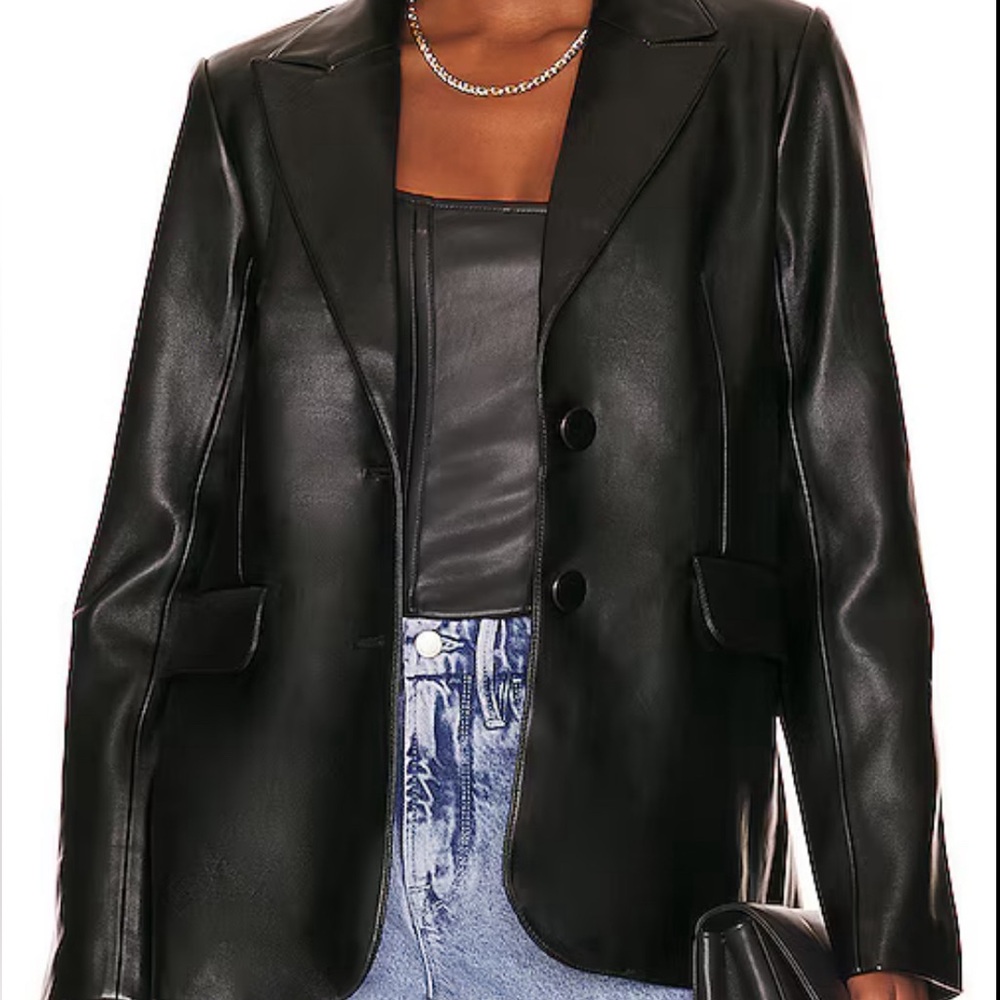 Good American Black Blazer